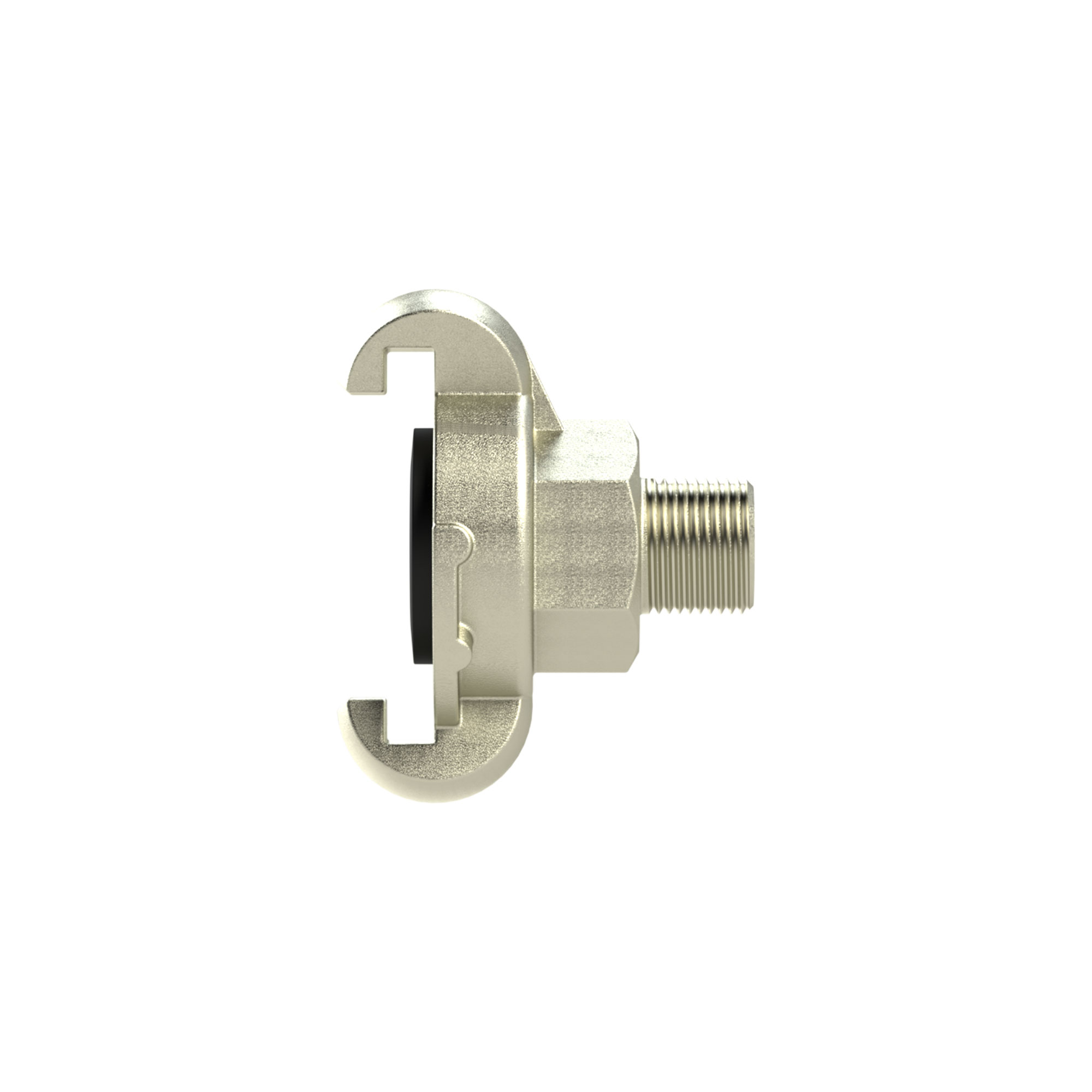 Jaw coupling with exterior thread, G 3/4, DN 17 - Riegler 107853