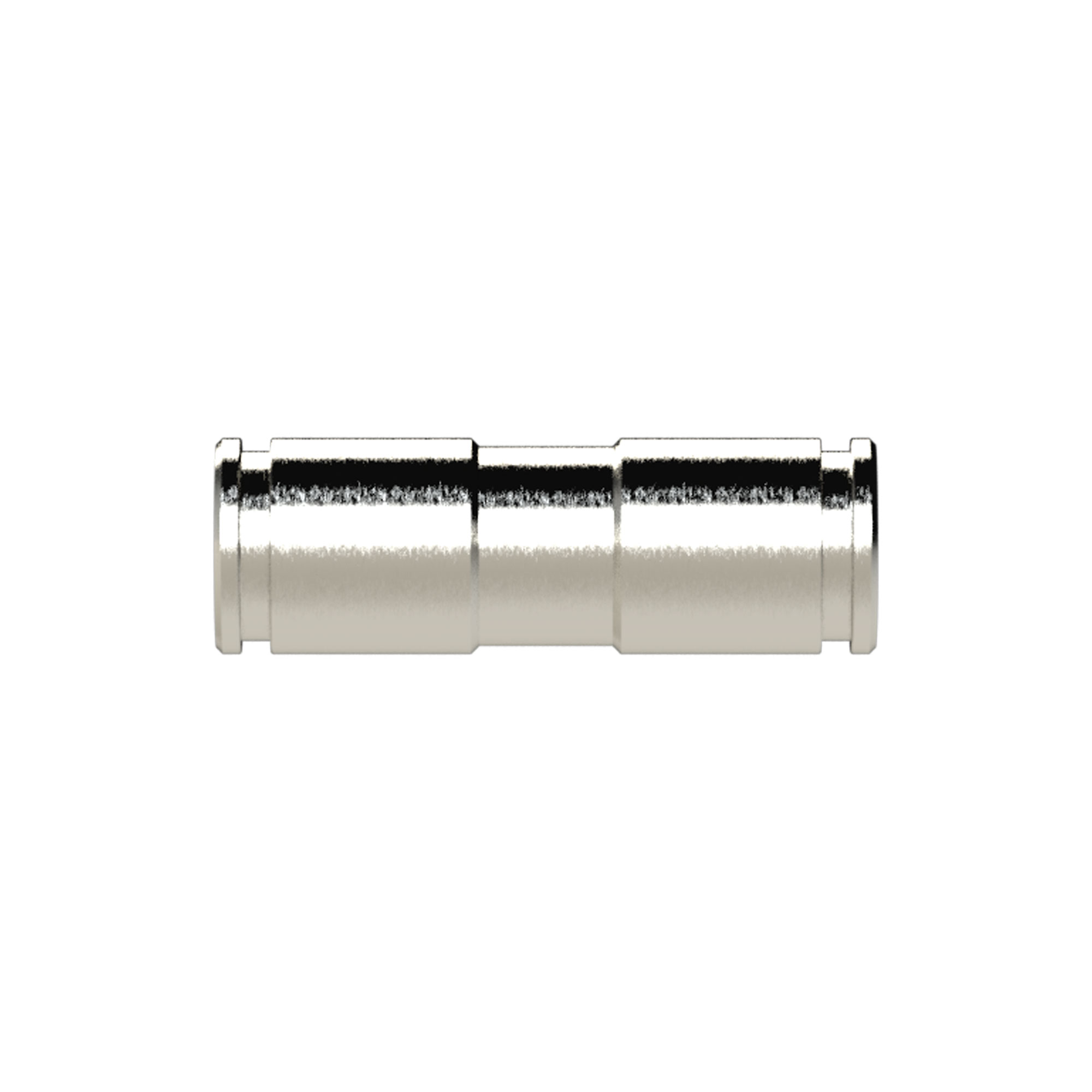 Straight push-in connector »metallica«, for hose exterior Ø 6 mm - Riegler 108967