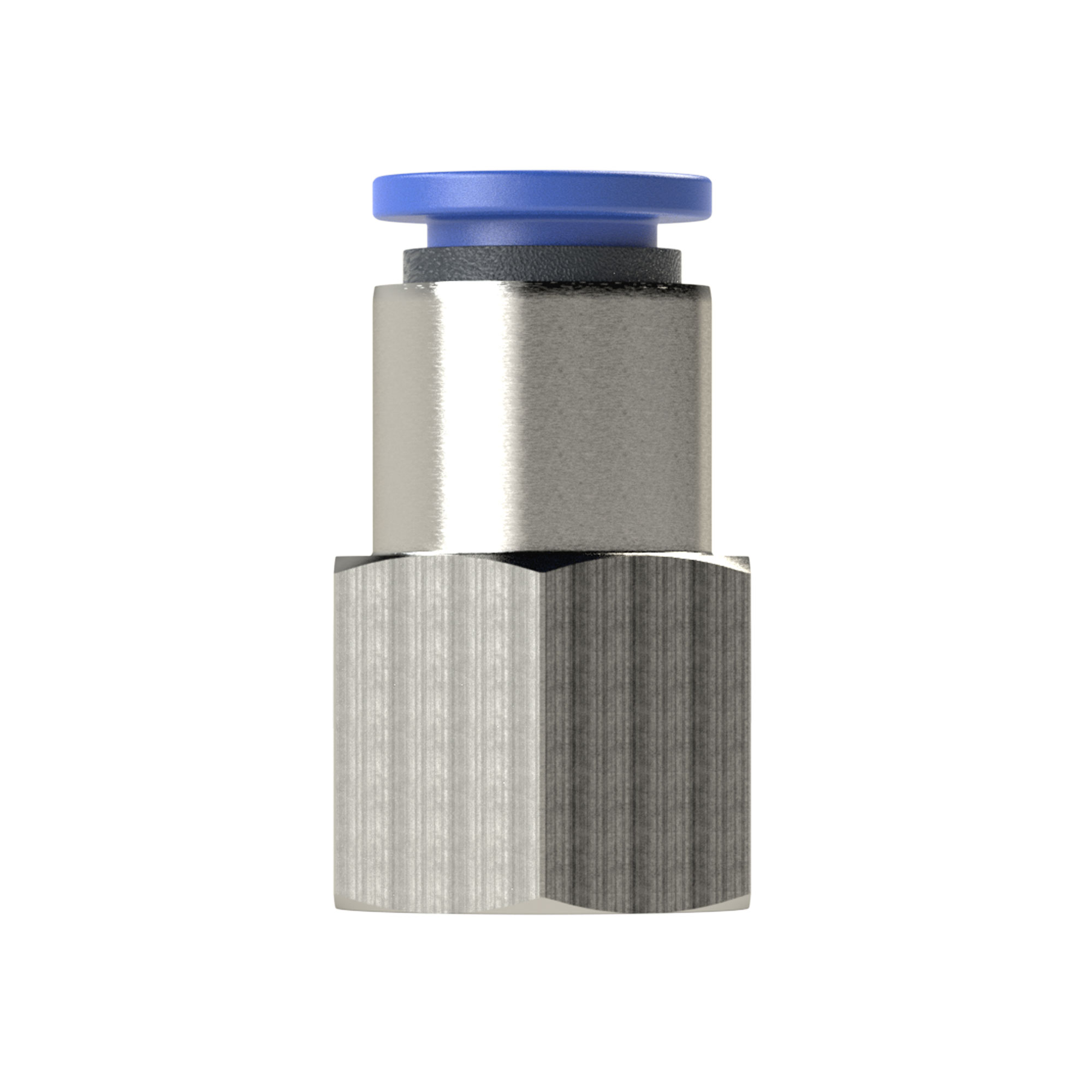 Straight push-in fitting »Blue Series«, M5 i. - Riegler 109193