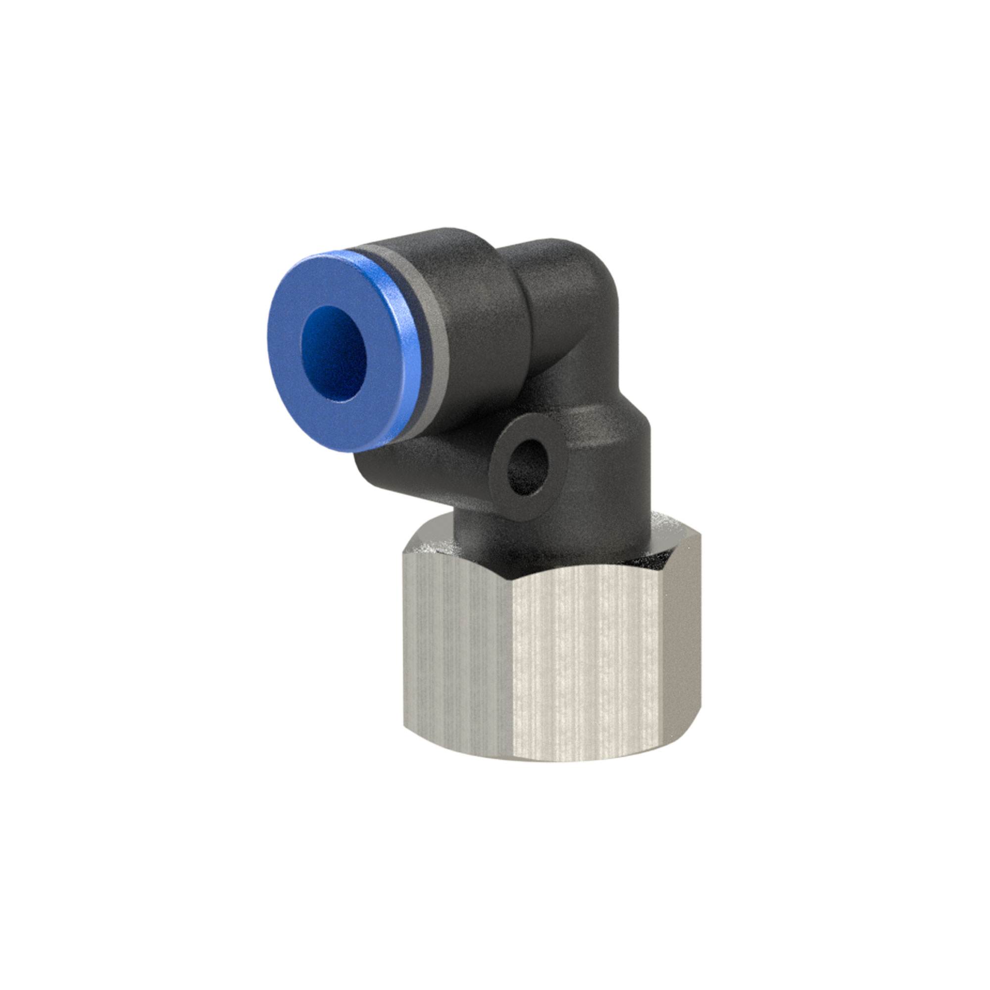 Push-in L-fitting »Blue Series«, rotating - Riegler K1279