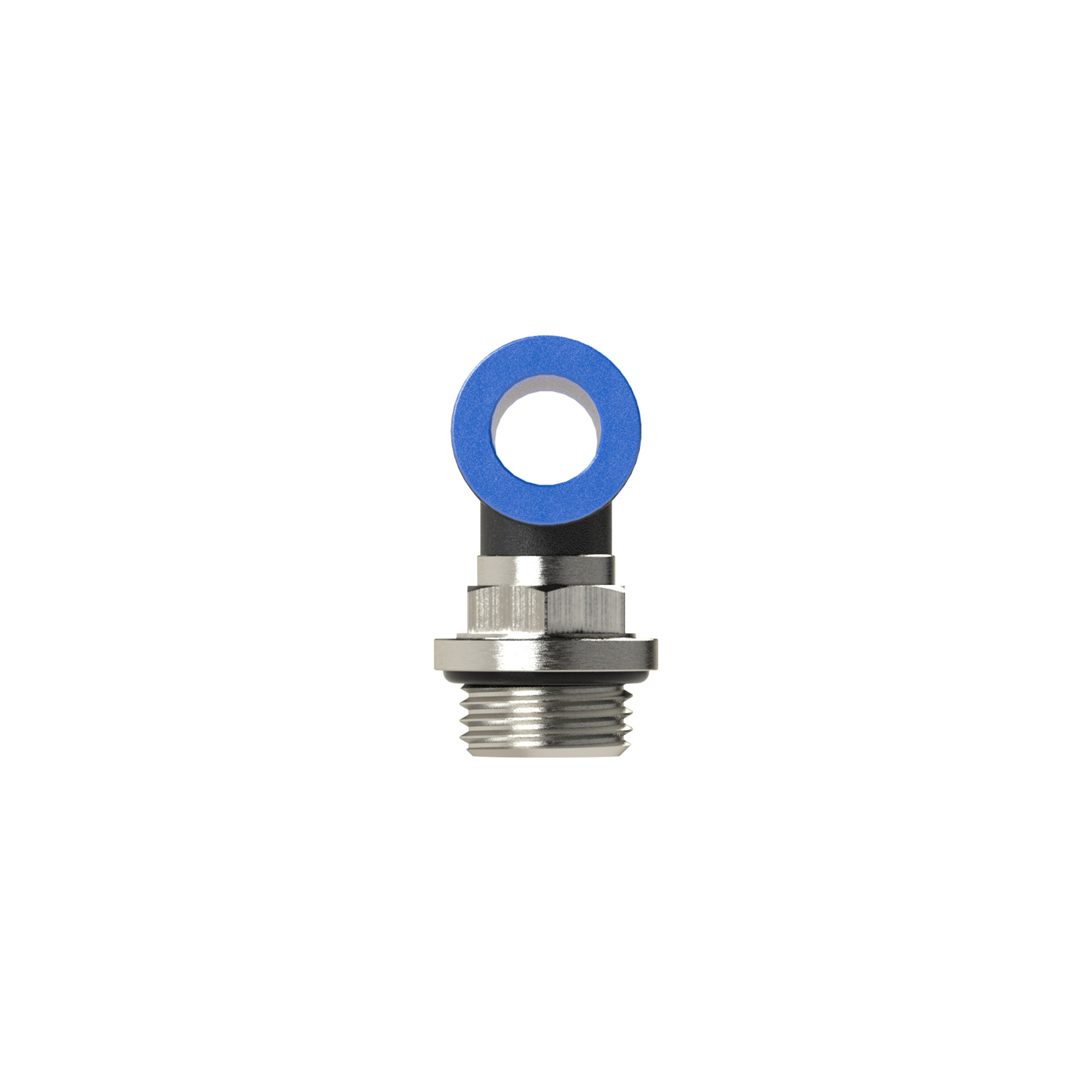 Push-in T-fitting »Blue Series«, rotating, M5 o. - Riegler 109471