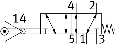 Schwenkhebelventil VMEF-VR-M52-M-G18 - Festo 8048973