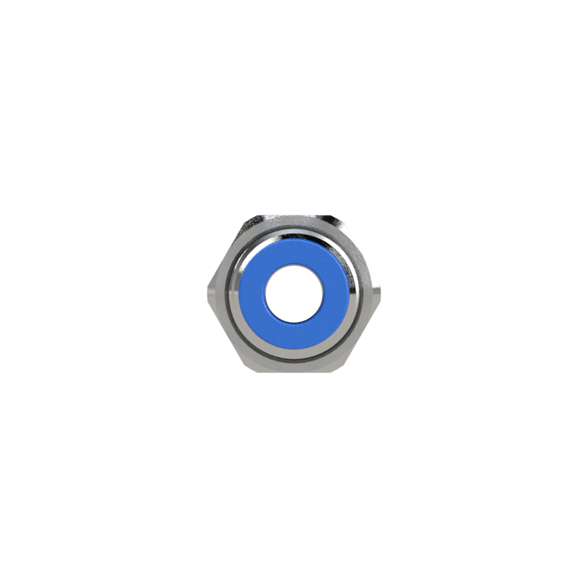 Straight push-in bulkhead connector »Blue Series«, M27x1 - Riegler 109813