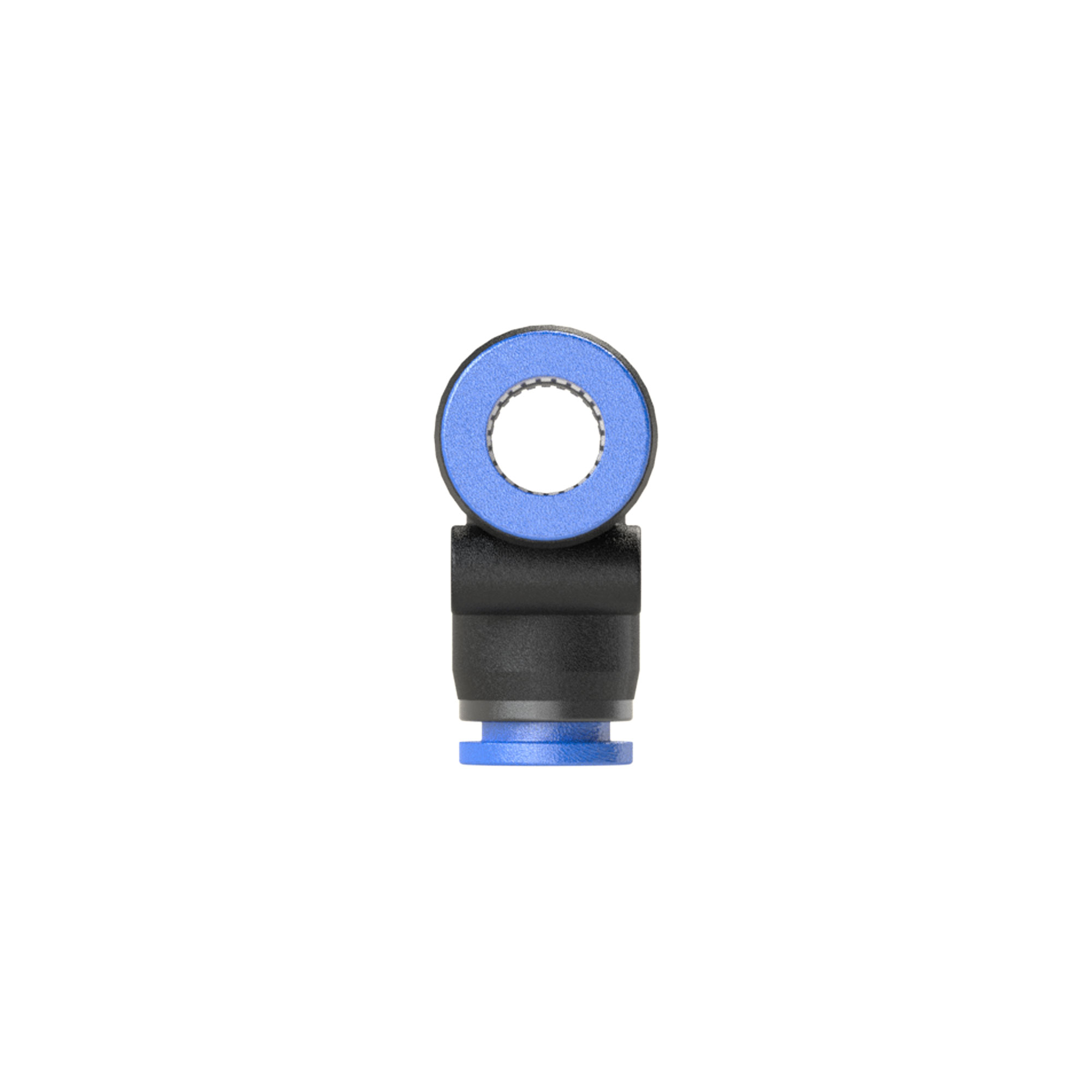 T-Steckverbindung »Blaue Serie«, reduzierend, Schlauch-Ø 2x6/1x4 - Riegler 109835