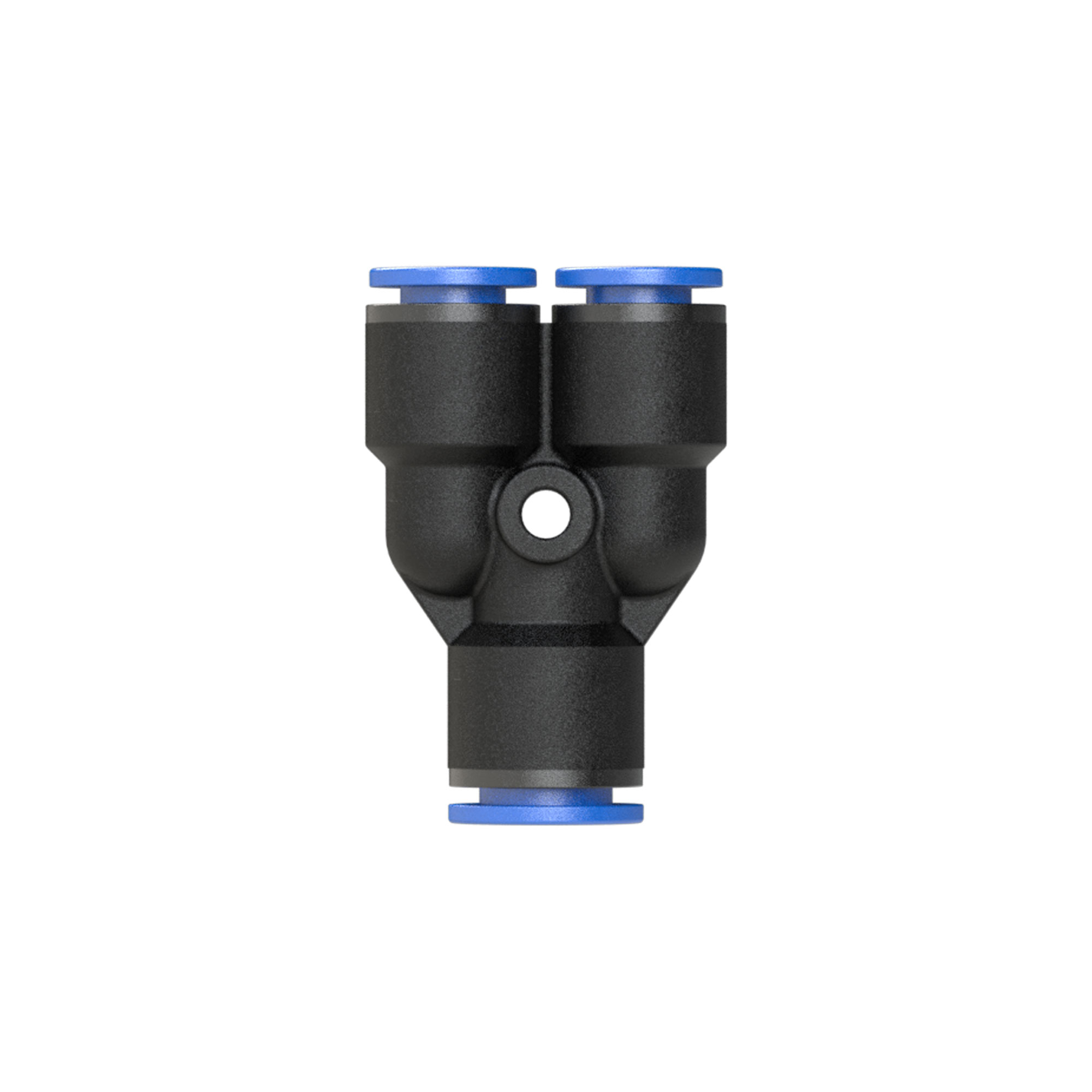 Y-Steckverbindung »Blaue Serie«, reduzierend, Schlauch-Ø 1x6/2x4 - Riegler 109854