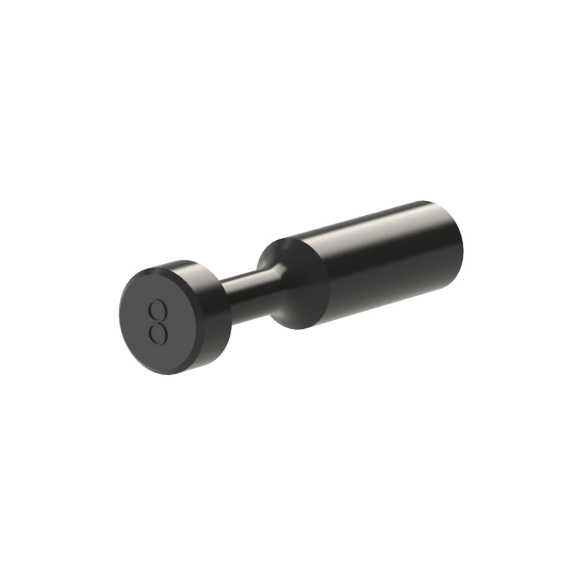 Locking plug »Blue Series«, plug nipple 6 mm - Riegler 109927