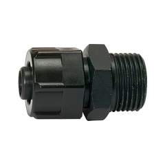 Riegler 114593.Screw-in fitting, for PVC pneumatic hose 11.6x9, G 3/8
