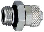 Riegler 110485.Straight screw-in fitting, with O-ring, G 1/2 o., for hose 12/10