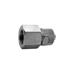 Riegler 114767.Straight screw-on fitting, »value line«, G 1/8 i., for hose 8/6