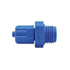 Riegler 110722.Straight screw-in fitting, G 1/8 o., for hose 8/6 mm, AF 13
