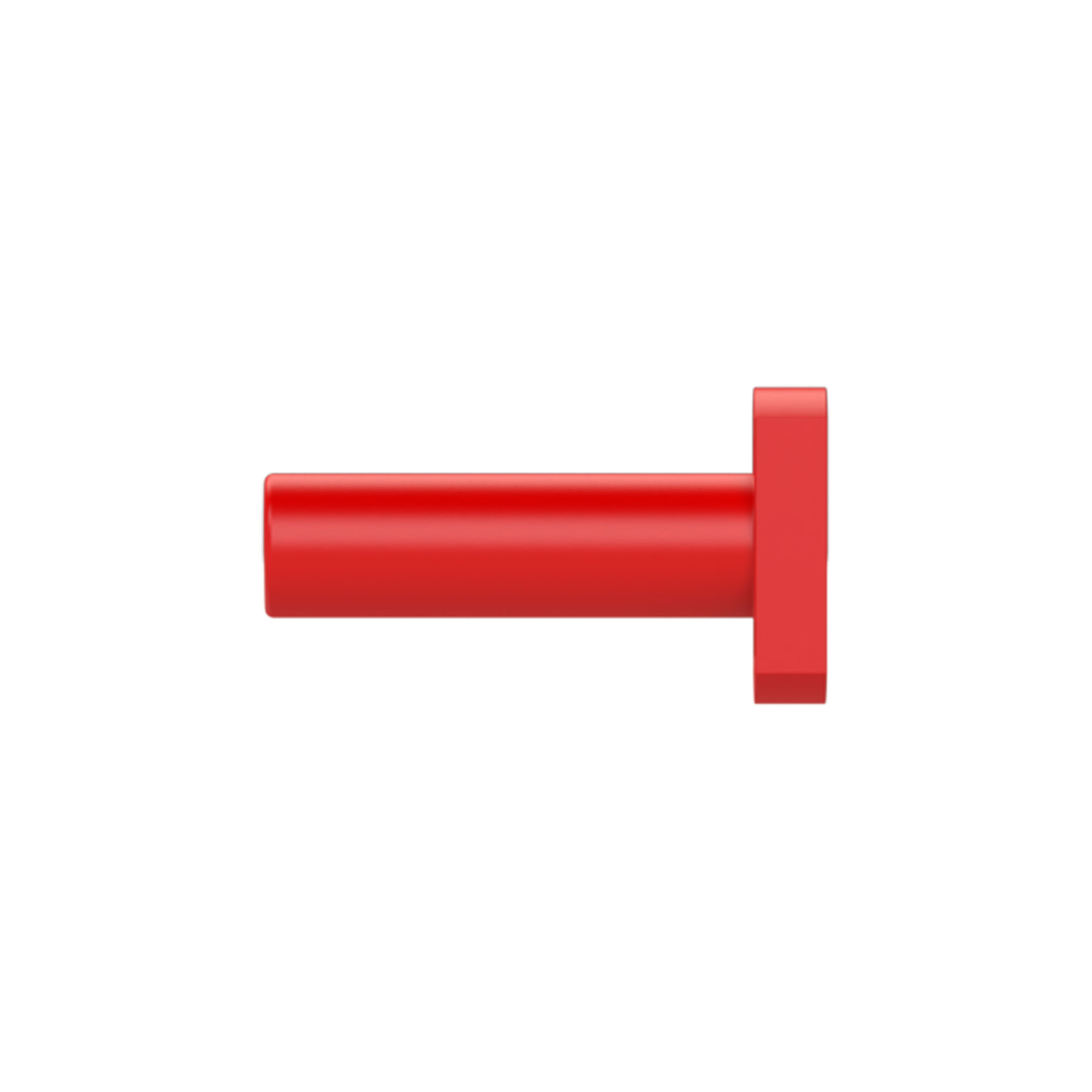 Verschlussstopfen POM, Stutzen 5 mm, Farbe rot - Riegler 110349