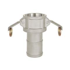 Riegler 108026. Kamlok-Schnellkupplungsdose, Typ C, Alu, LW 19, für Stecker-Ø 32