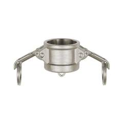 Riegler 108123.Kamlok closing cap, DC type, 1.4401, Size 3/4, for plug Ø 32