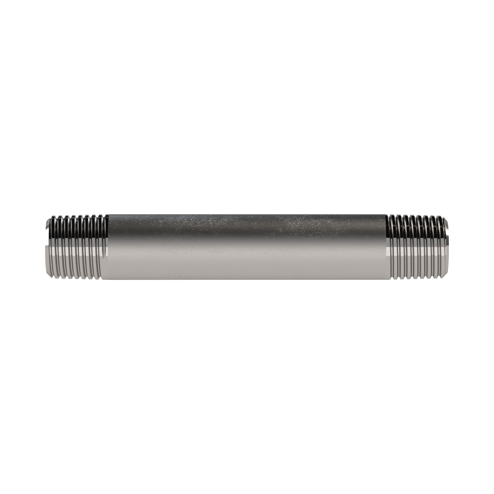 Rohrdoppelnippel, R 2, Länge 100 mm, Edelstahl 1.4571 - Riegler 111615