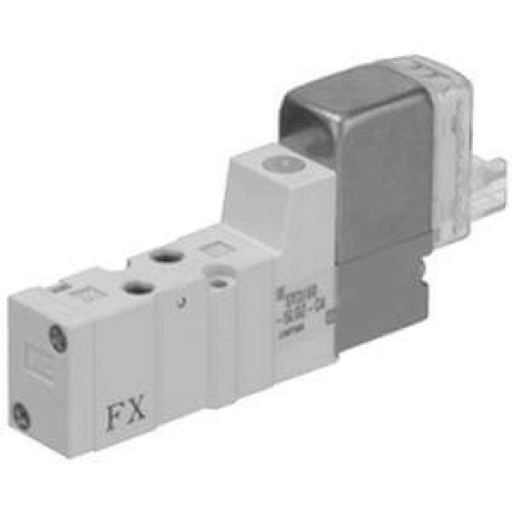 SMC SYJ3120-5G-M3-Q. SYJ3000, 5 Port Solenoid Valve, Base Mounted & Body Ported