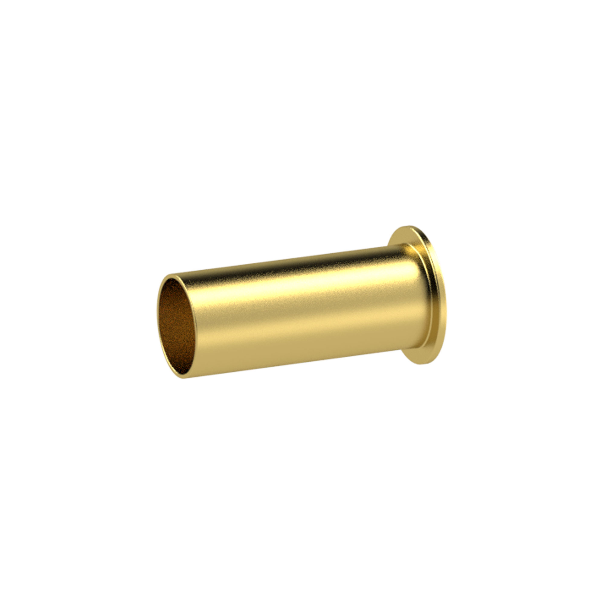 Amplification sleeve, Pipe exterior Ø 15/12, Bright brass - Riegler 112026