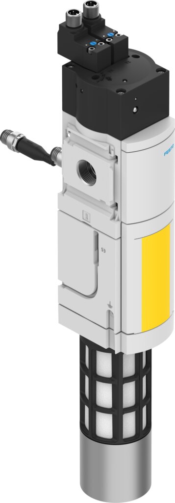 Druckaufbau- und Entlüftungsventil MS6-SV-1/2-D-10V24P-2M8-SO-AG - Festo 610028