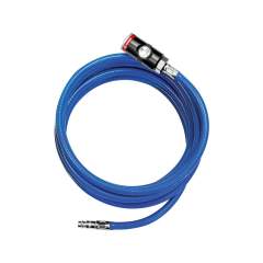 Riegler 130734.Soft PVC workshop hose set, Safety coupling, Hose Ø 19x12.7, 20 m