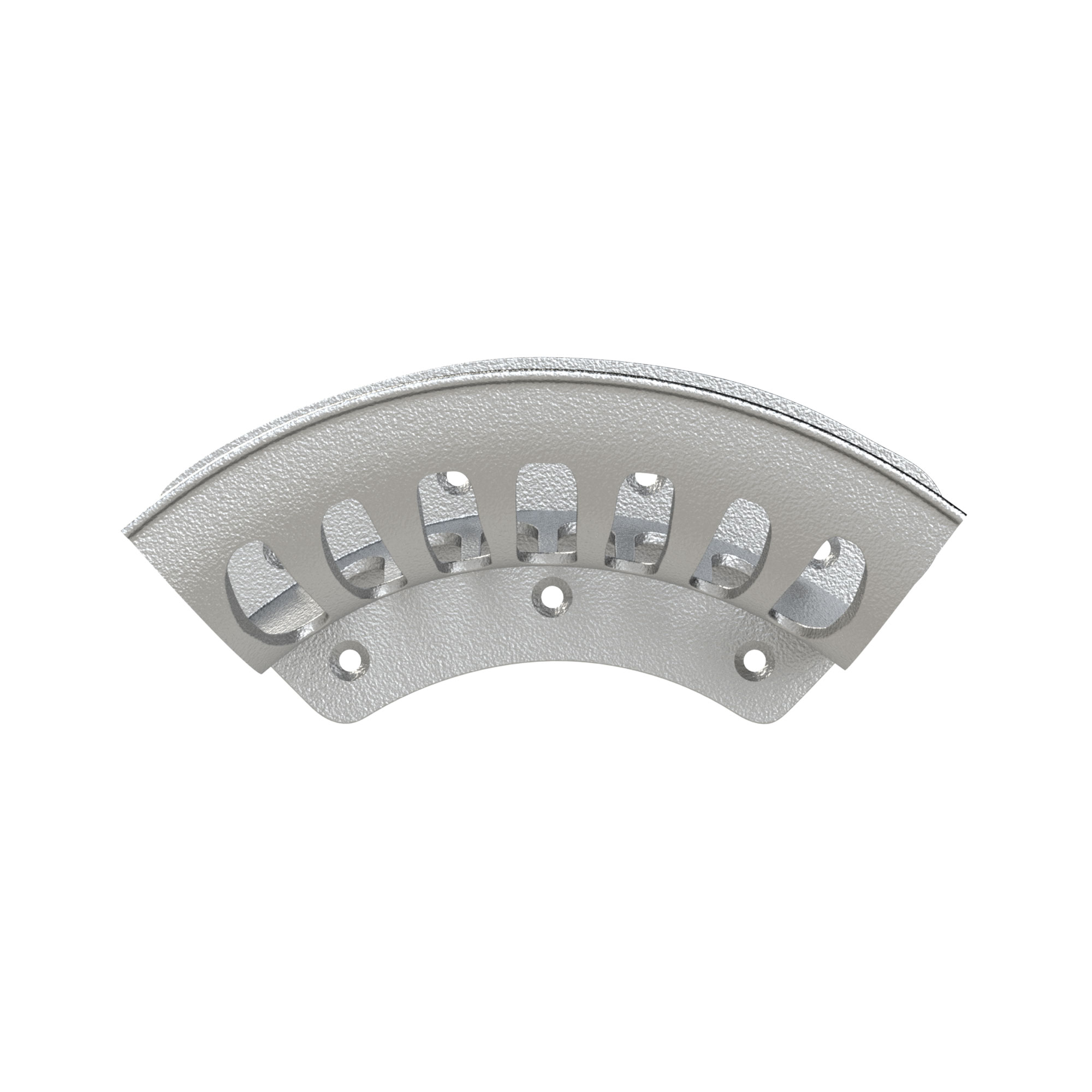 Hose holder, Unpainted aluminium, Large - Riegler 113985
