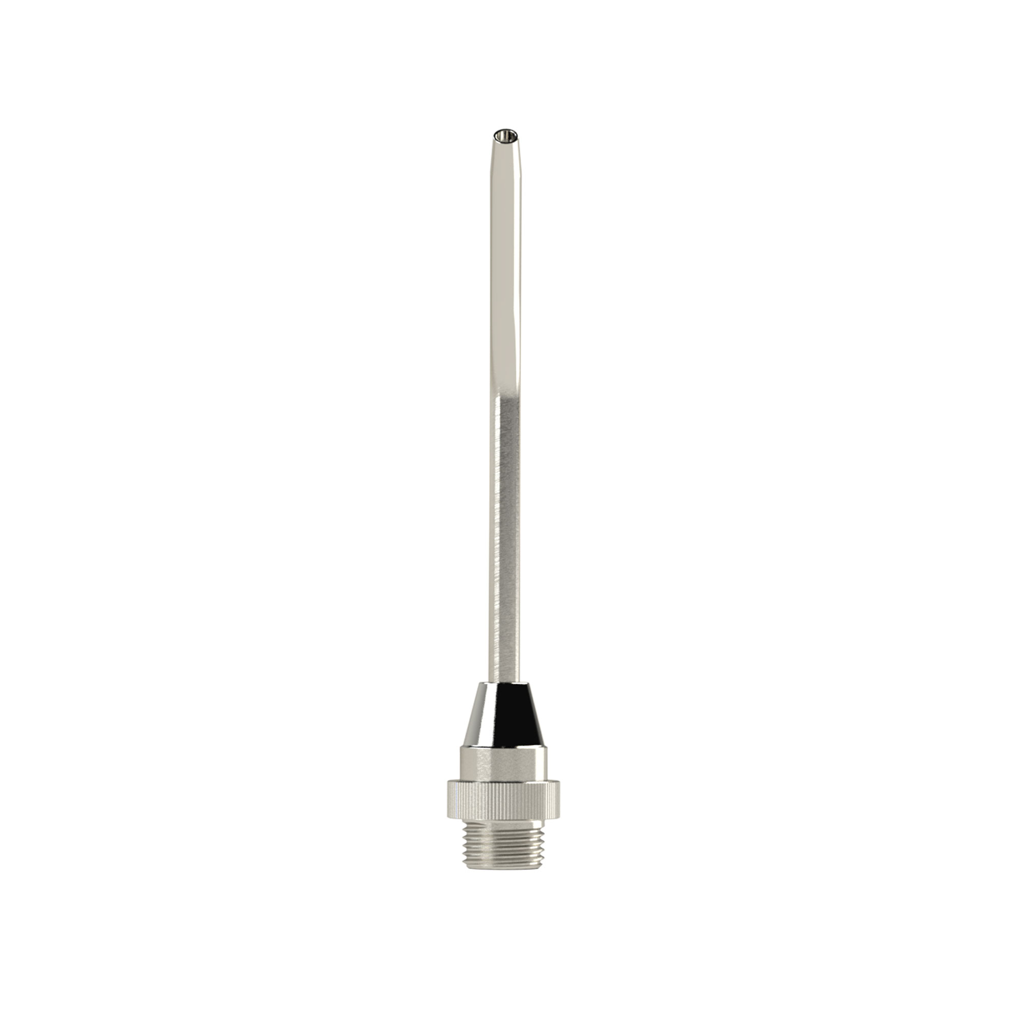 Verlängerungsdüse, Bohrung 3,0 mm, MS vern., 100 mm lang gebogen - Riegler 114347