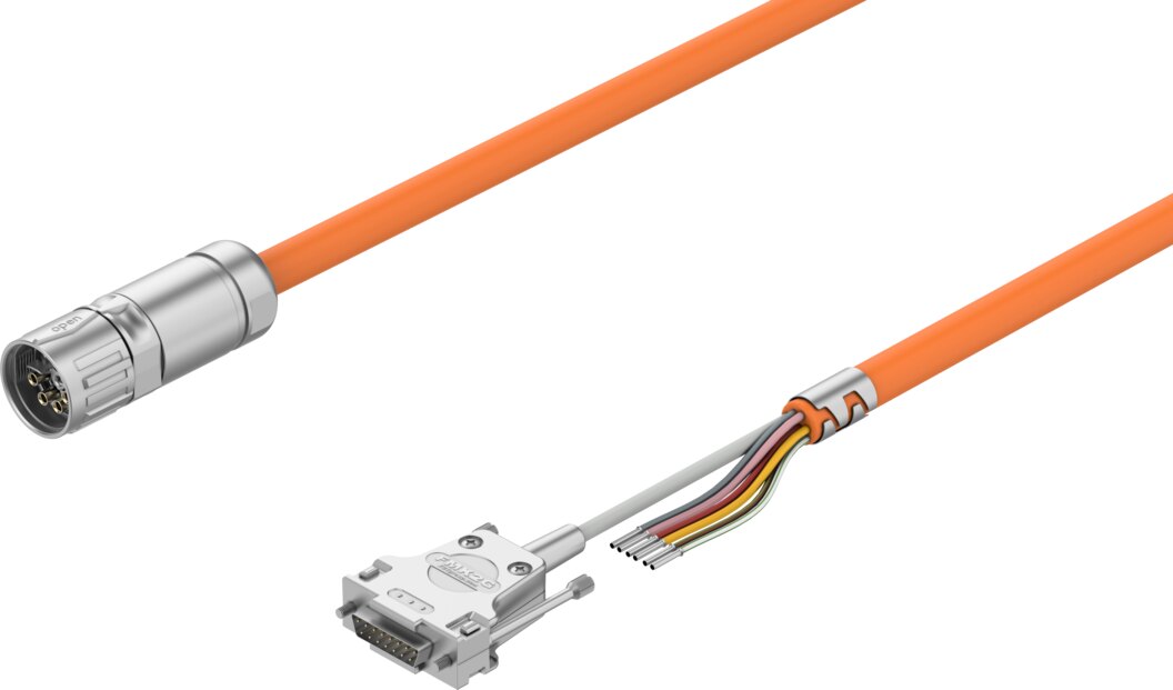 Motorleitung NEBM-M23G15-EH-10-Q7N-S1LEG21 - Festo 8190887