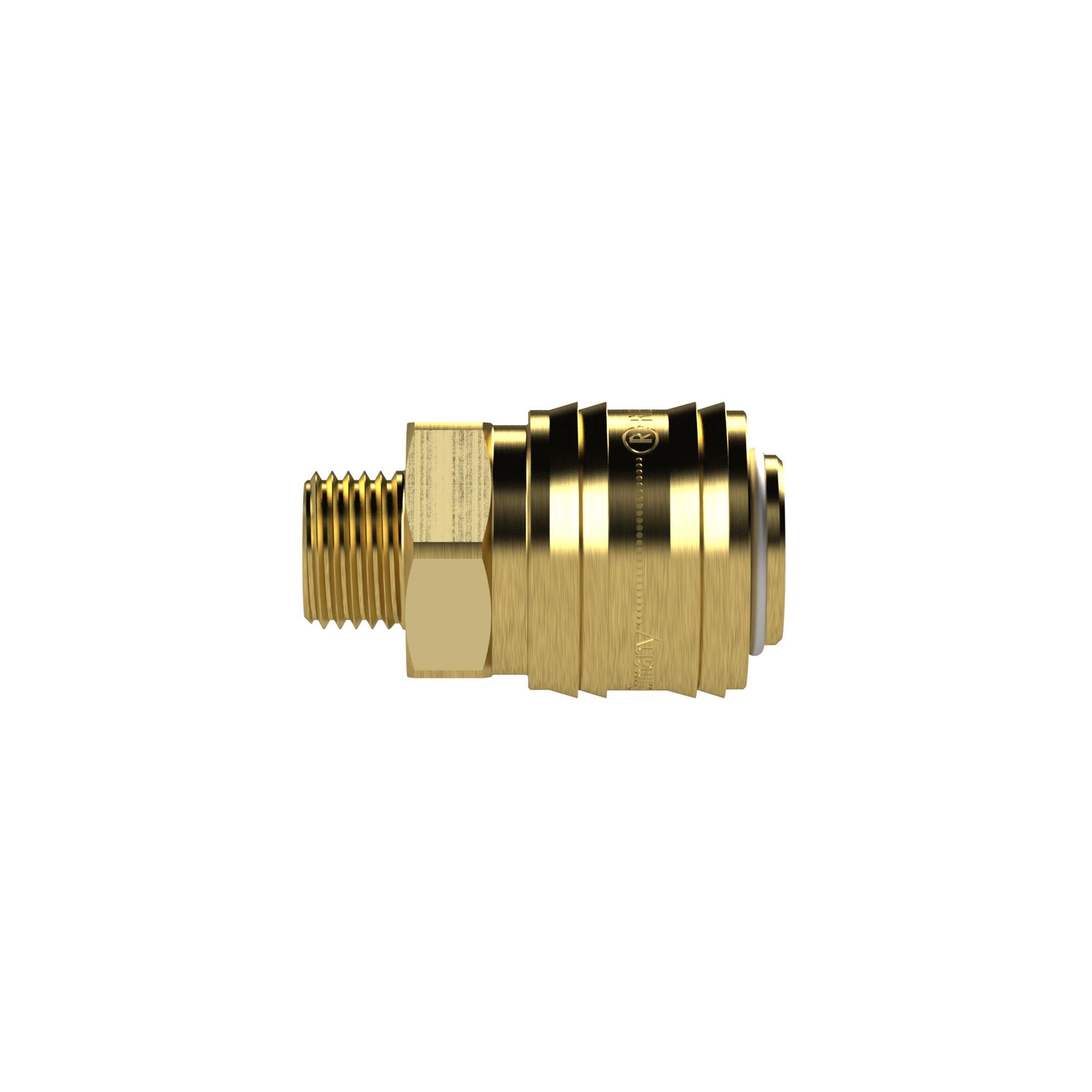 Quick-connect coupling I.D. 7.2 »connect line«, G 3/8 ET - Riegler 115614