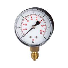 Riegler 115027.Standard pressure gauge »pressure line« G 1/4, 0 - 2.5 bar/36 psi