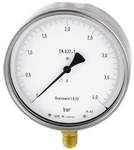 Riegler 102568.Micrometre pressure gauge, radial bottom, G 1/2, 0 - 4 bar, Ø 160