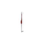 Riegler 117391.Front glass, Plastic, Red pointer adjustable by screwdriver, Ø 40