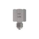 Riegler 135444.Pr.gauge conn.nipple, stainl.steel, G1/2 bushing, M20x1.5 taps