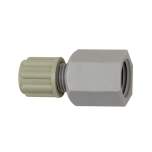 Riegler 110780.Straight screw-on fitting G 1/8 i., for hose 6/8 mm, AF 17, PA