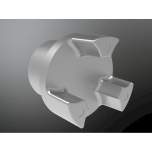 KTR 20196000040. Rotex 19 ALU Hub unbored component 1