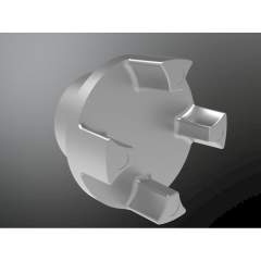 KTR 020286000040. Rotex 28 ALU Nabe ungebohrt Bauteil 1