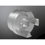 KTR 020485004800. Rotex 48 ST Nabe 1.0 D.48H7 Nut DIN 6885/1-JS9 Bauteil 1