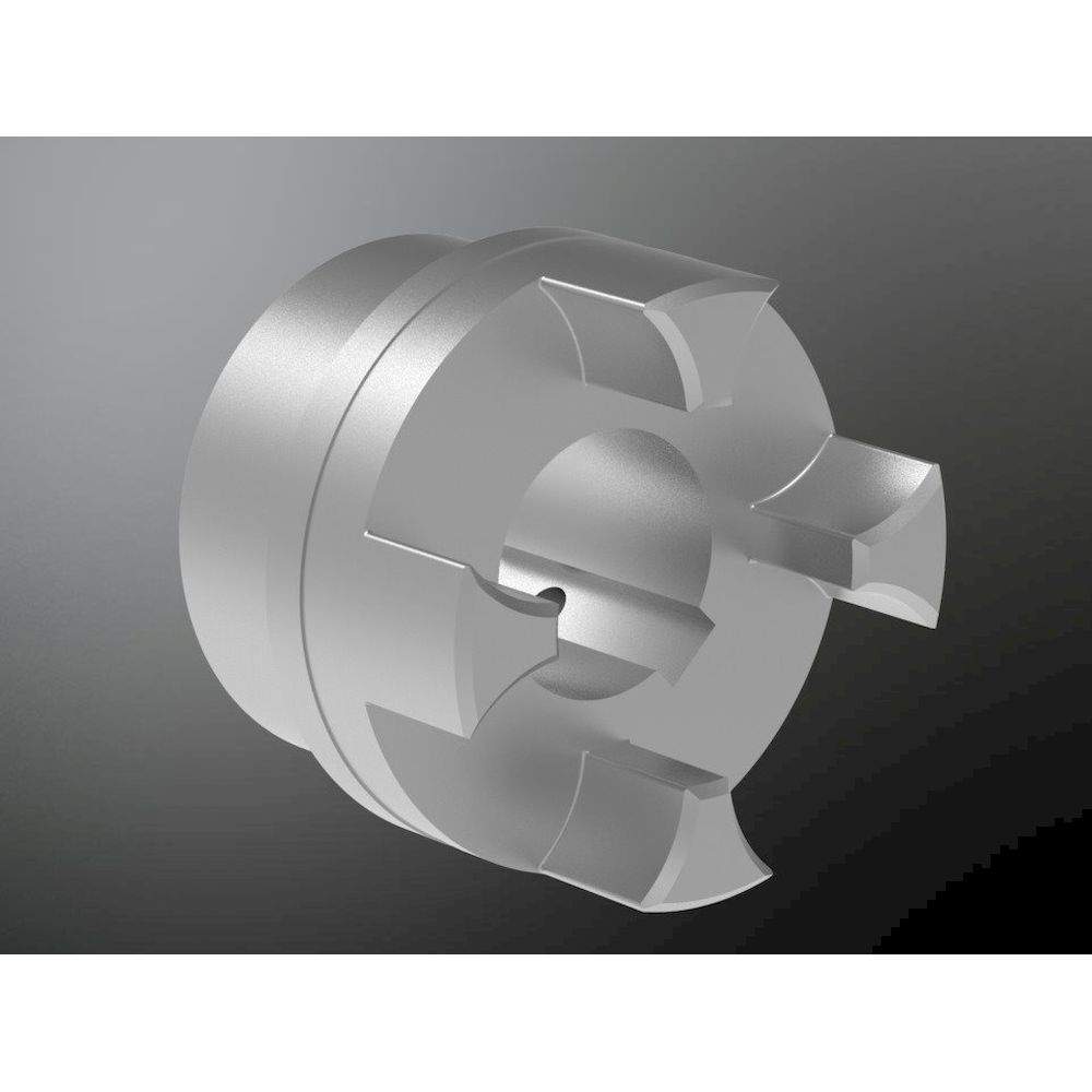 KTR 020555004500. Rotex 55 ST Nabe 1.0 D.45H7 Nut DIN 6885/1-JS9 Bauteil 1