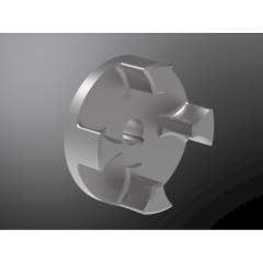 KTR 20383031741. Rotex 38 GG Hub taper N/2a 1:8 Ø17,287 key 4JS9 component 1