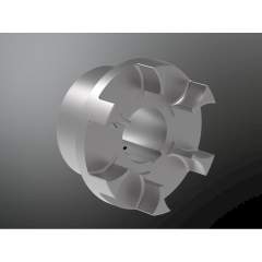 KTR 21804001200. Rotex 180 GGG Hub 1.0 Ø120H7 key DIN 6885/1-JS9 component 1