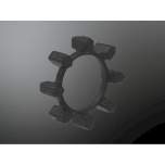 KTR 600200053031. Ruflex size 2 TORQUE LIMITER 1TF B1=8 ZEN-BU=12,5 Ø30H7 KEYWAY DIN6885/1-JS9-GEW.