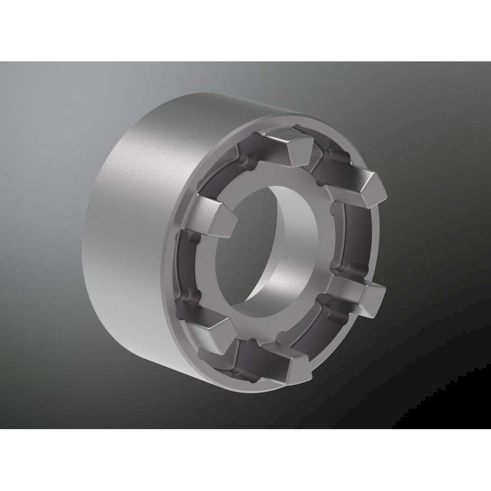 KTR 600300054529. Ruflex size 3 compl. 1 disk spring Ø45H7 keyway to DIN 65Nm + RU friction flange f.