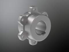 KTR 950854307530. Poly Norm 85 GGG Flanschnabe 1.0 D.75K7 Nut DIN6885/1-JS9