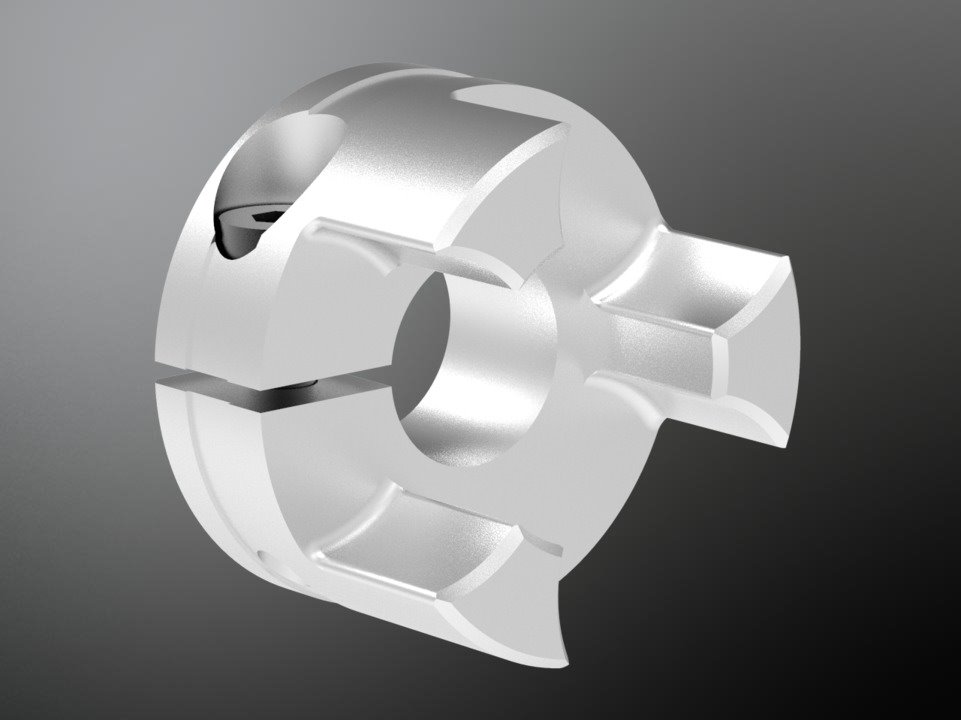 KTR 550137161155. Rotex GS 13 AL-H clamp hub C 2.8 Ø11H7 w/o key 