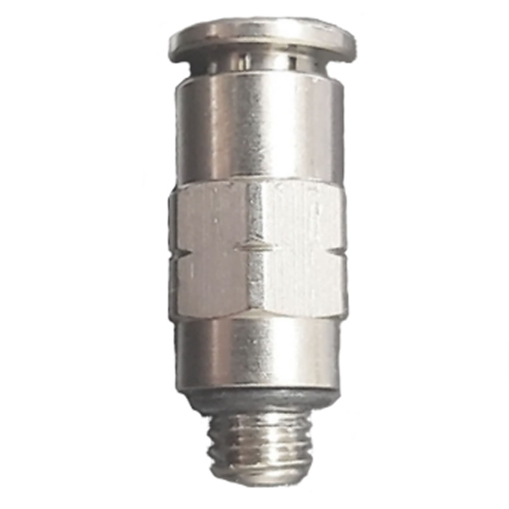 Steckverschraubung Pneufit 12, Einschraubverschraubung, gerade, 10-32 UNF, 1/8" - Norgren 124250110