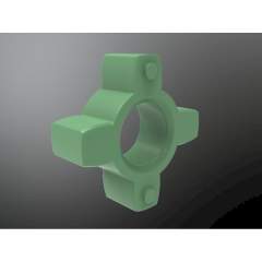 KTR 550081000025. Rotex GS 8 spider 64 Sh-D-GS green inside Ø6,2+0,2