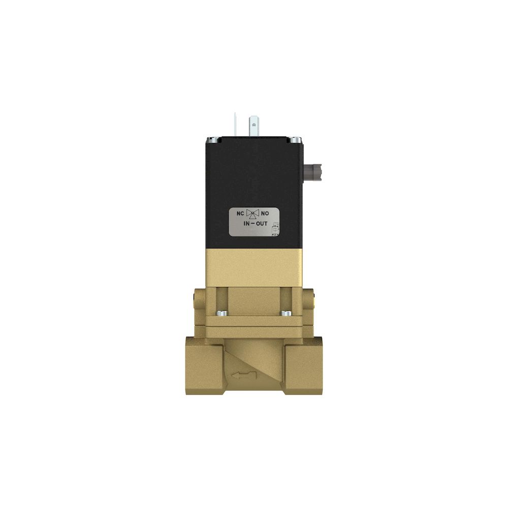 Riegler 124842. 2/2-way solenoid valve, NC, G 114, PN 0.2-10, FPM, 24V AC