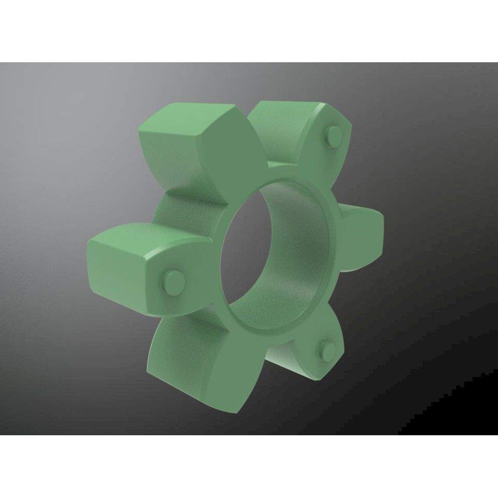 KTR 550161000025. Rotex GS 16 spider 64 Sh-D-GS green inside Ø14+0,2 