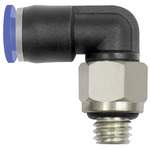 Riegler 148817.Push-in L-fitting »Blue Series« mini, rotating, M5x0.8