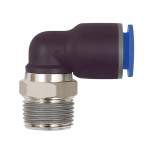 Riegler 135640.Push-in L-fitting »Blue Series«, rotating, R 3/8 o.