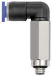 Riegler 148836.Push-in L-fitting »Blue Series« mini, Long, rotating, G 1/8