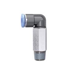 Riegler 148838.Push-in L-fitting »Blue Series« mini, Long, rotating, R 1/8