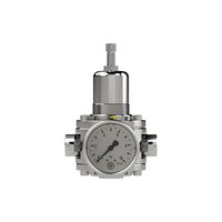 Riegler 129273.Stainless steel pressure regulator, 1.4404, G 1/2, 1.0 - 15 bar